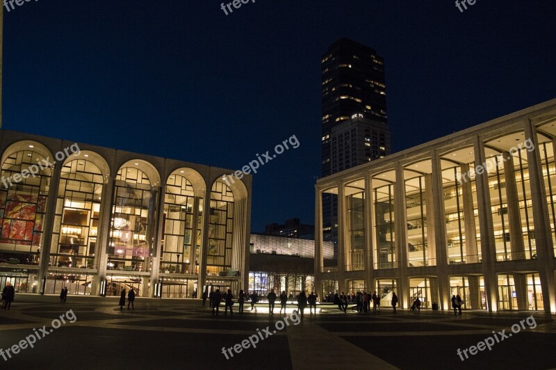 Lincoln Center Lincoln Center Nyc New York