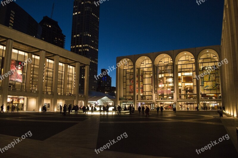 Lincoln Center Lincoln Center Nyc New York