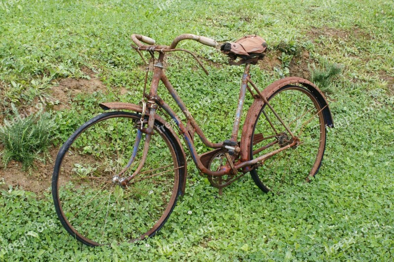 Bicycle Vintage Old Classic Saddle