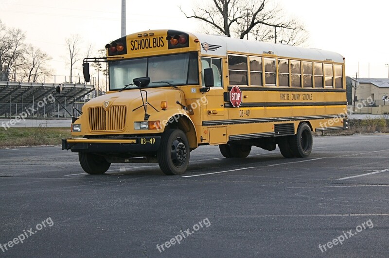 School Bus Usa Vehicle America Vehicles