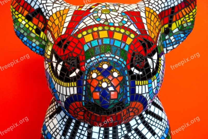 Koala Mosaic Colourful Tiles Symbolism