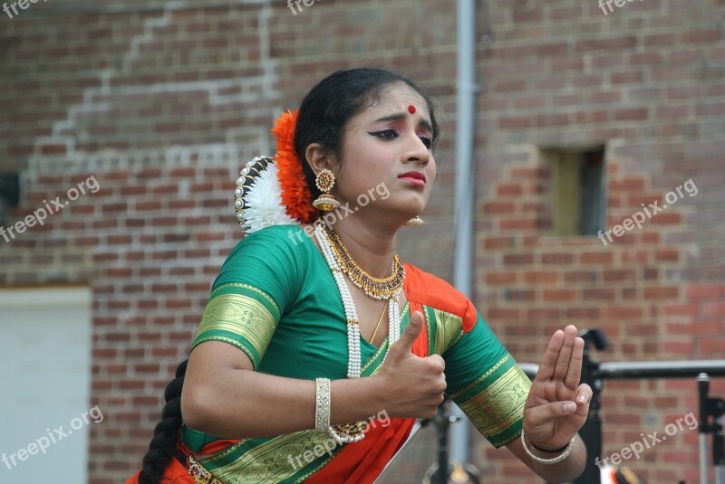 Dancer Asian Young Female Girl