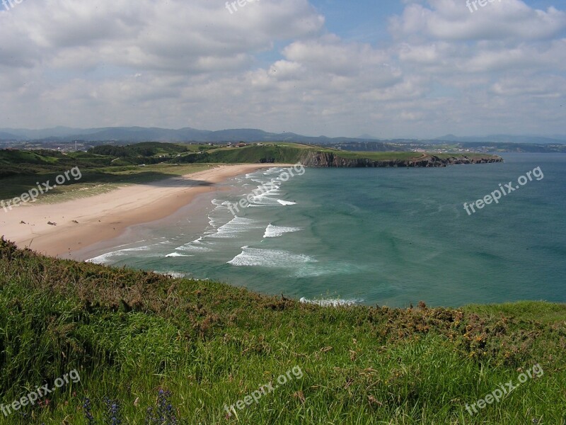 It Xagó Bay Of Biscay Beach Coastal Landscape