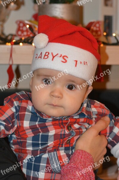 Baby Child People Boy Christmas