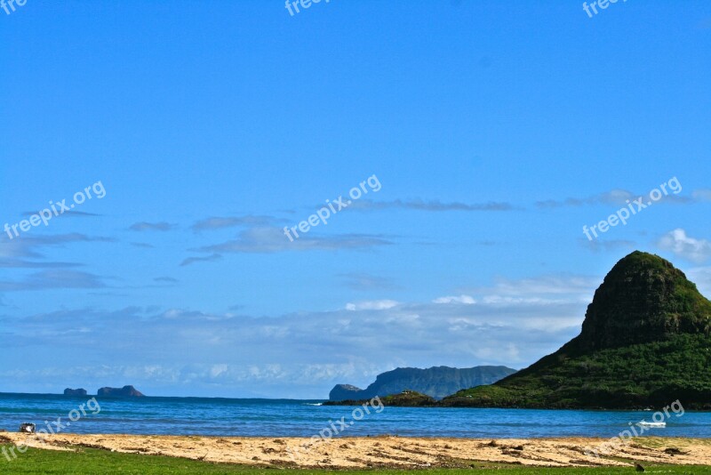 Hawaii Beach Sea Ocean Blue