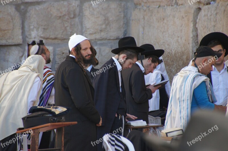 Wailing Wall Wall Judaism Jerusalem Old City