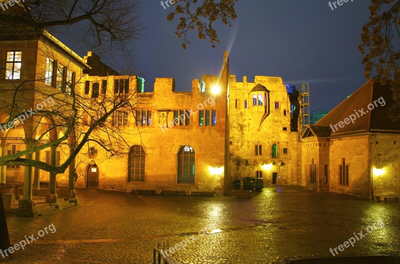 Heidelberger Schloss Heidelberg Lighting Castle Lighting Baden Württemberg