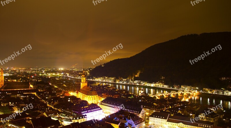 Heidelberger Schloss Heidelberg City Castle Baden Württemberg