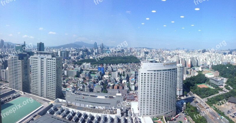 Seoul Korea City Skyline Cityscape