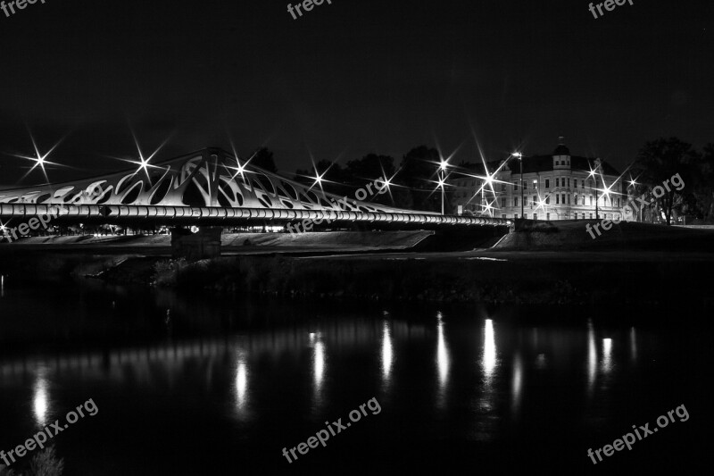 Bridge Czech Budejovice South Bohemia Free Photos