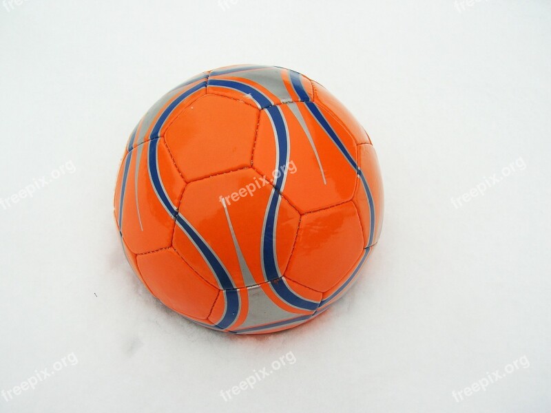 Ball Sports Football Snow Frost