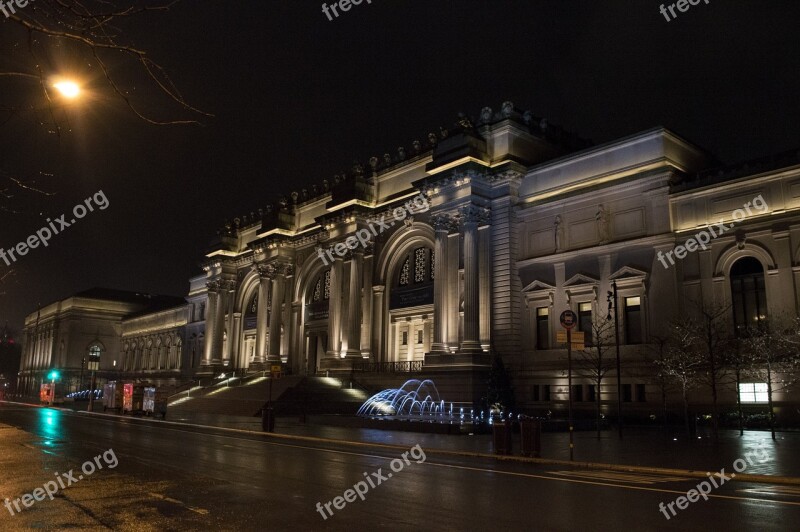 Metropolitan Museum New York Museum Architecture Landmark