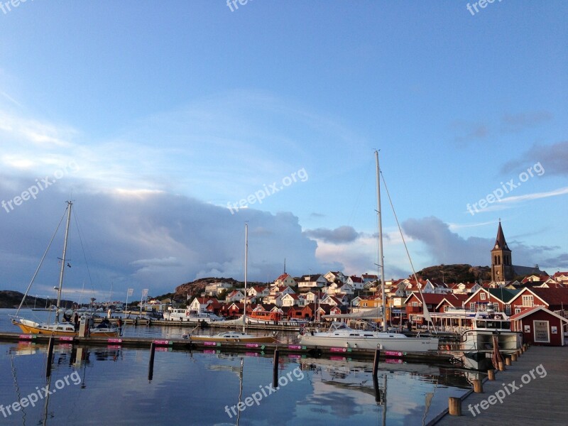 Fjällbacka Sweden Archipelago Bohuslän Harbor