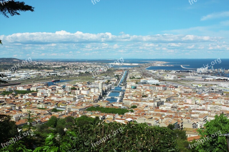 Sète South Of France France Landscape Summer