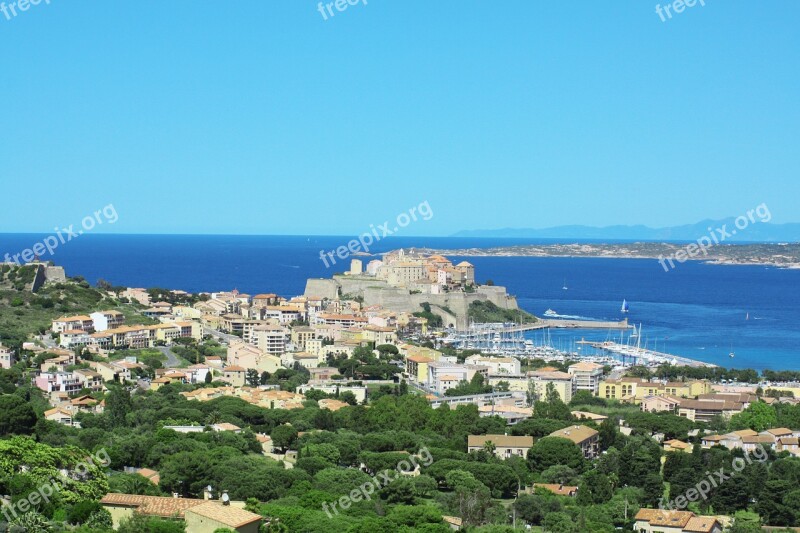 Calvi Corsican France Sea Nature