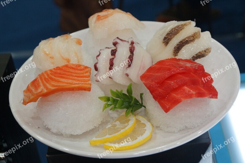 Sashimi Sushi Time Ice Japanese