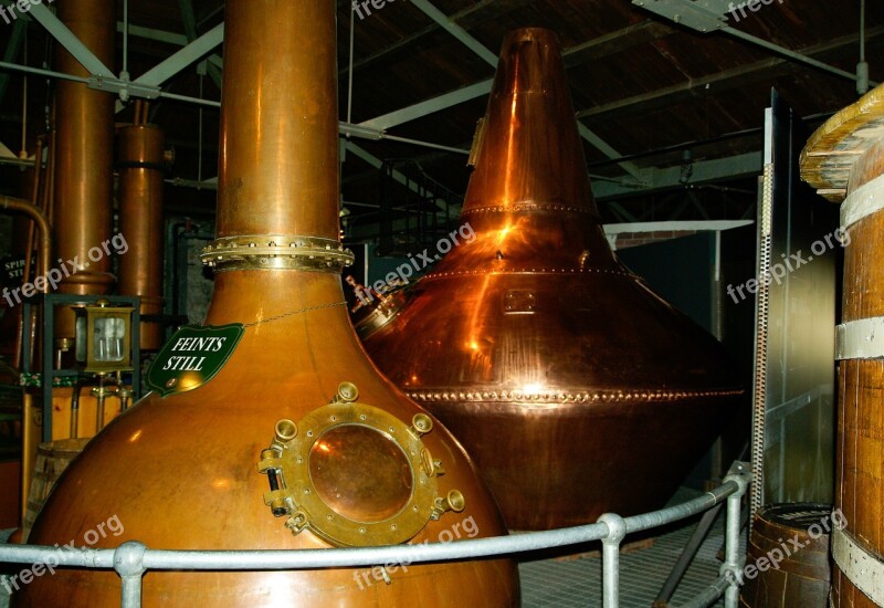 Distillery Whiskey Ireland Dublin Copper