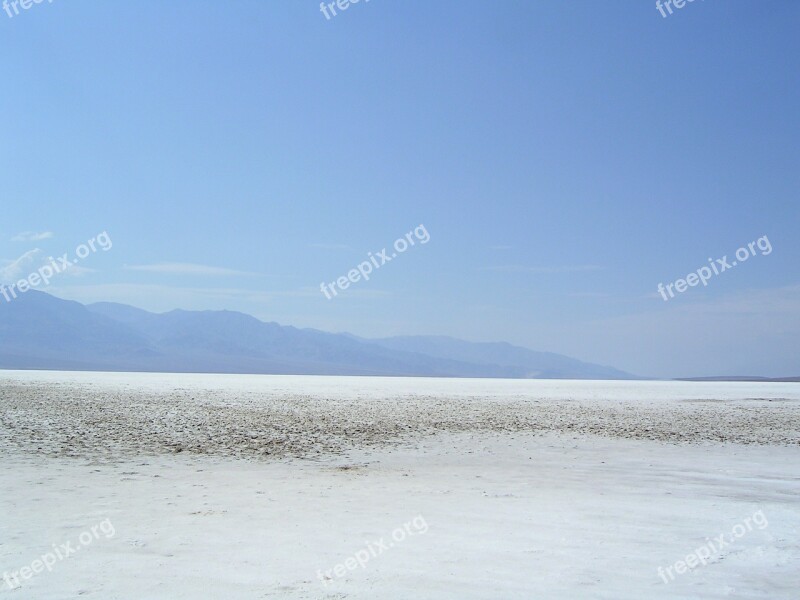 Death Valley Desert Landscape California Usa