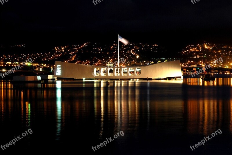 Pearl Harbor Memorial Uss Arizona Oahu Hawaii