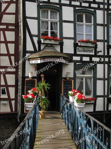 Fachwerkhaus Romance Monschau Free Photos