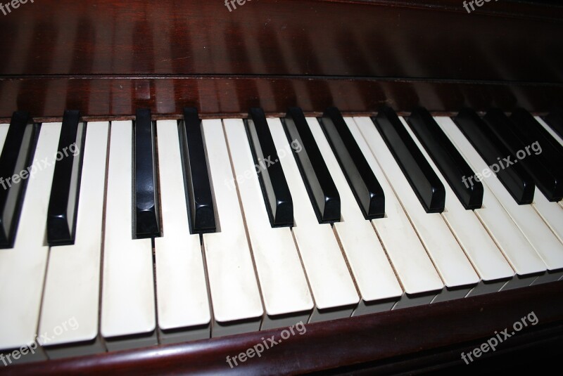 Piano Keys Music Instrument Keyboard