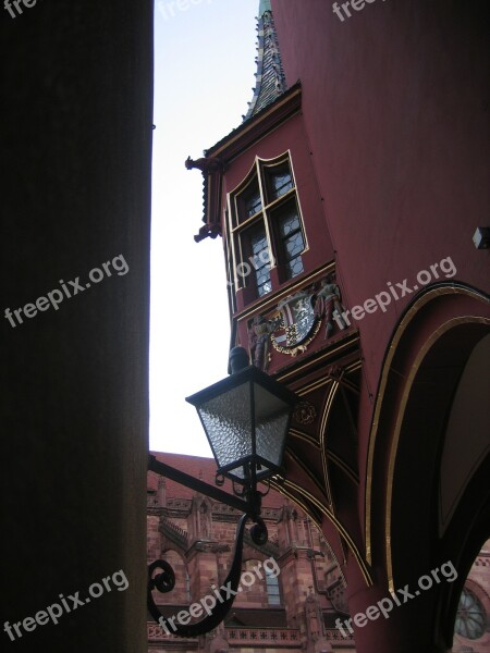 Freiburg Bay Window Window Historic Center Architecture