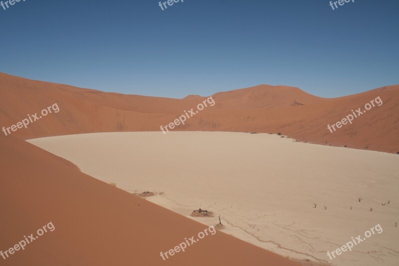 Desert Sand Landscape Africa Dune