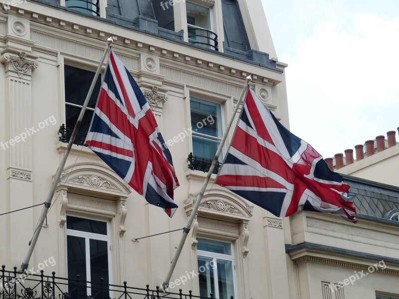 England United Kingdom London Architecture Flag