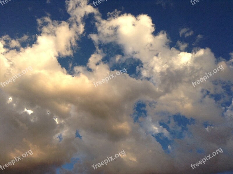 Sky Clouds Blue Day Light