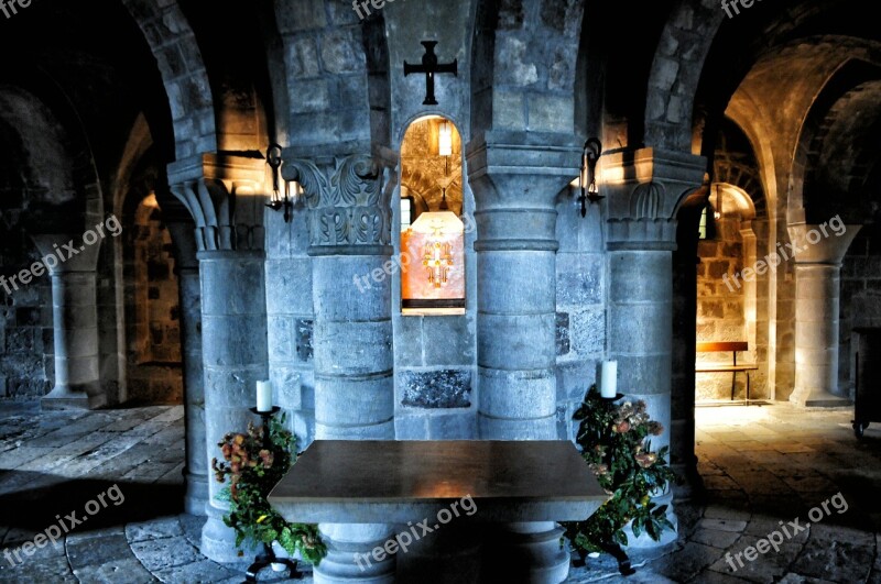 Germigny Meadowsweet Crypt France Basilica Religion