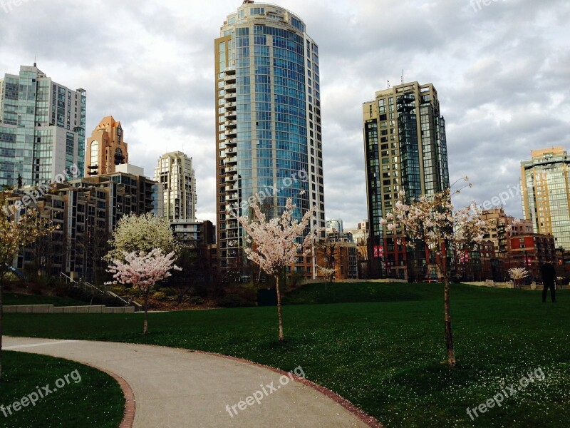 Vancouver City Architecture Canada Waterfront