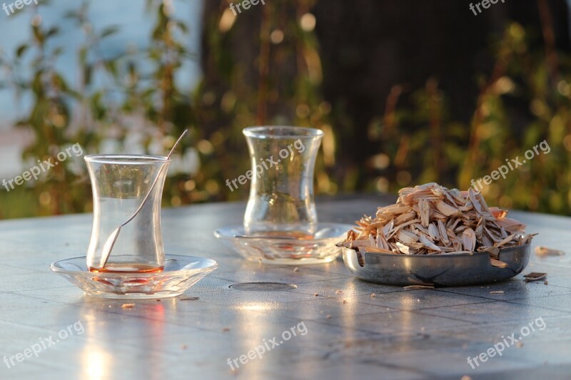 Turkish Tea Cay Sunflower Seeds Turkey Free Photos