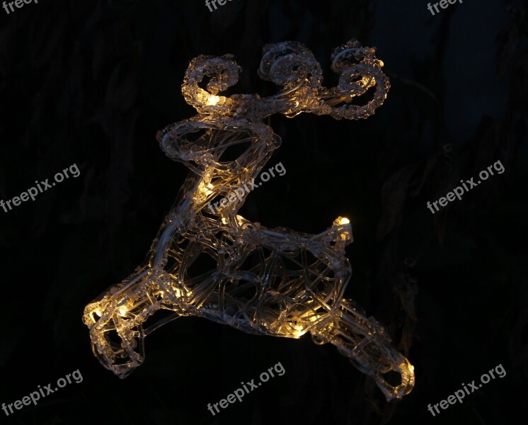 Lichterkette Reindeer Christmas Decoration Christmas Decorations