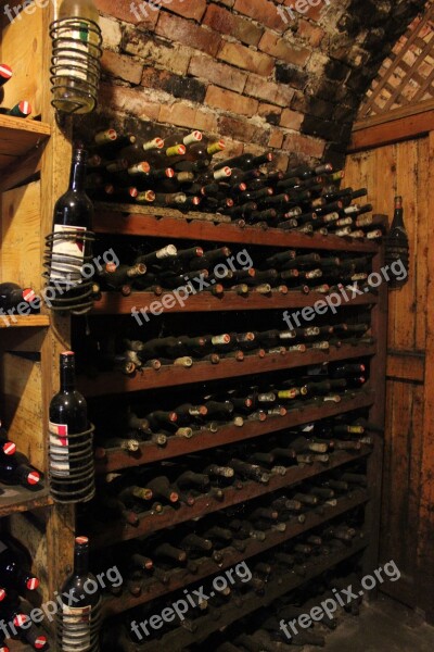 Wine Cellar Wine Vinoteka Free Photos