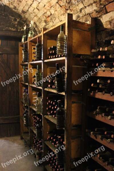 Wine Cellar Wine Vinoteka Free Photos