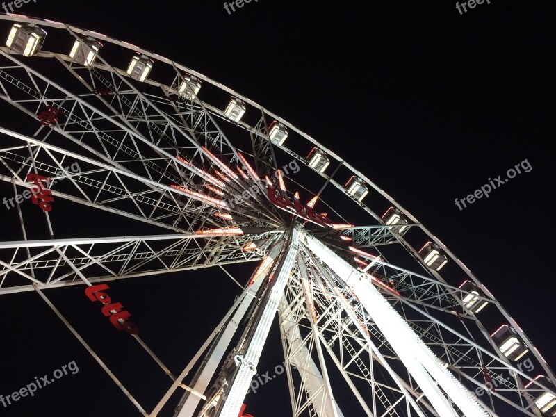 Ferris Wheel Funfair Christmas Free Photos