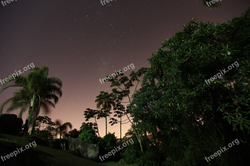 Stars Night Nature Nocturne Sky