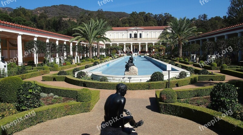 Getty Villa Malibu California Museum Free Photos