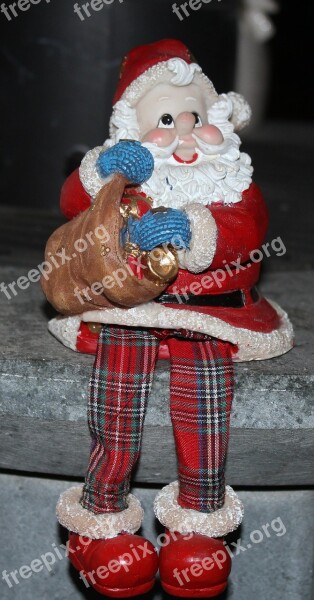 Santa Claus Christmas Christmas Market Figure Decoration