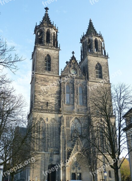 Dom Church Steeple Chapel Architecture