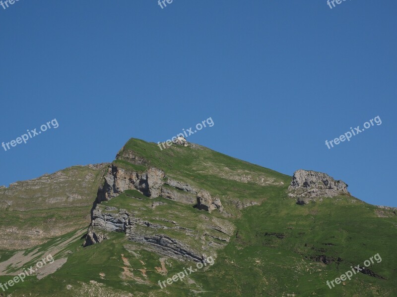 Ebenalp Mountains Alpine Hut Free Photos