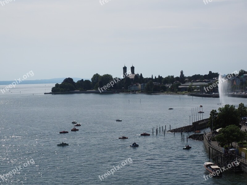 Friedrichshafen Lake Constance City Promenade Free Photos