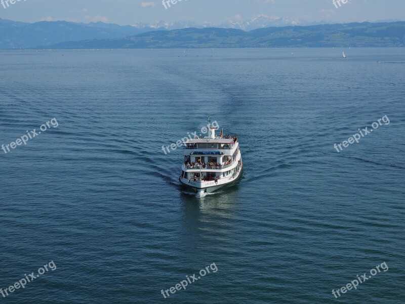 Ferry Ship Lake Constance Boat Crossing