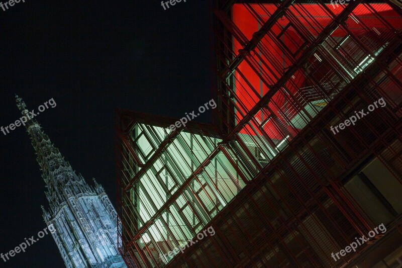 Ulm Cathedral Ulm Münster Night Dom