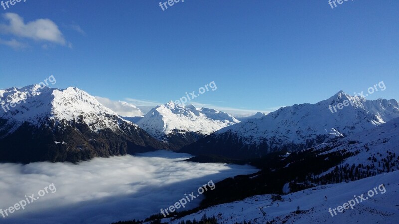 Fog Fog In The Valley Landscape Valley Nature