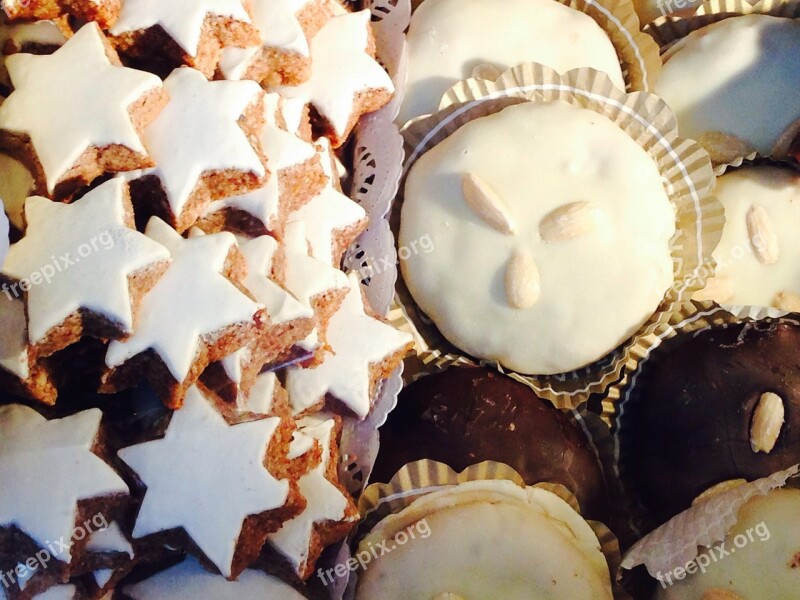 Gingerbread Cinnamon Stars Cookie Christmas Pastries