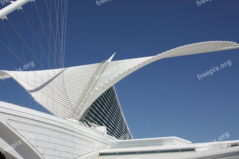 Architecture Modern Milwaukee Art Museum Roof