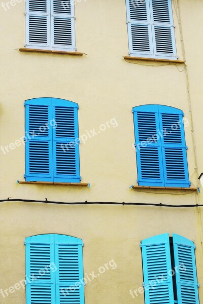 Wall Colors Shutters House Facade