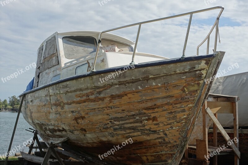 Boat Repair Maintenance Vessel Painting