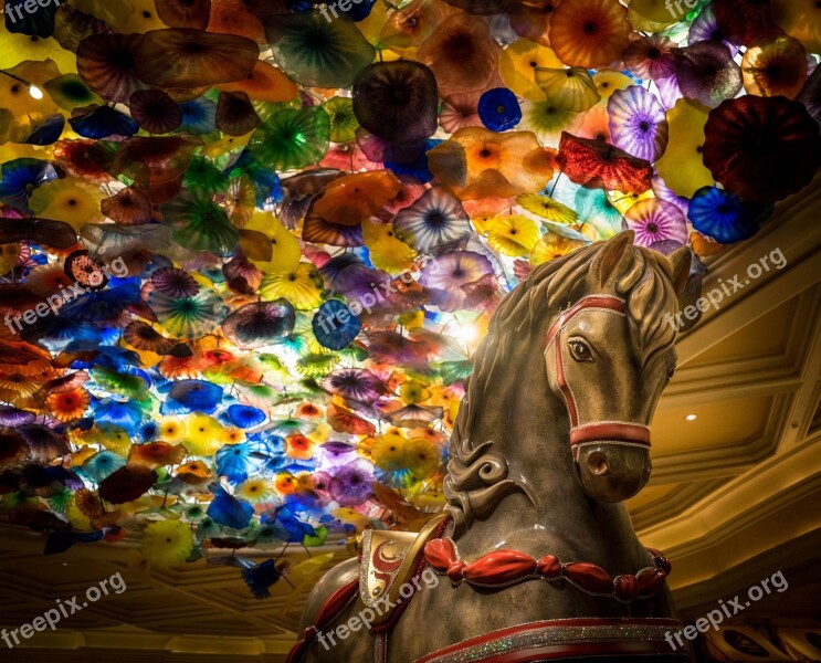 Bellagio Hotel Las Vegas Chihuly Artistic Attraction